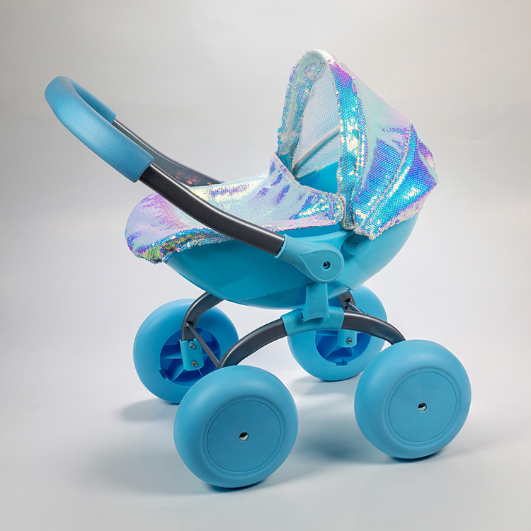 Doll Stroller - Blue