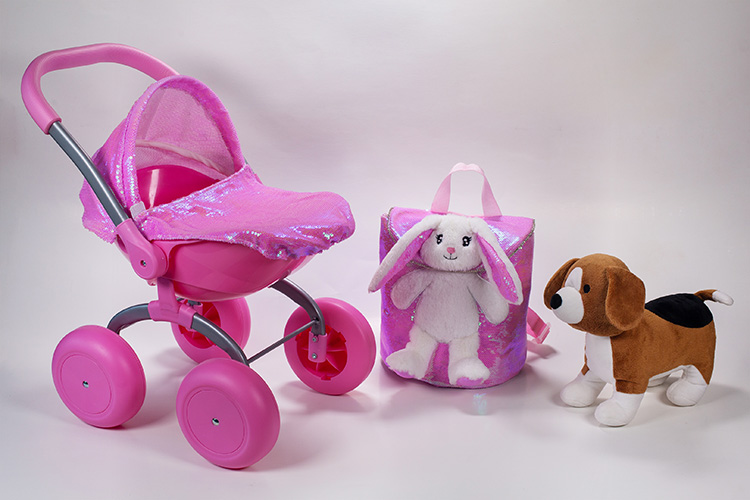Doll Stroller - Pink